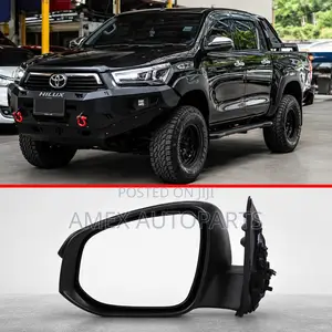 Side Mirror Revo Black Manual