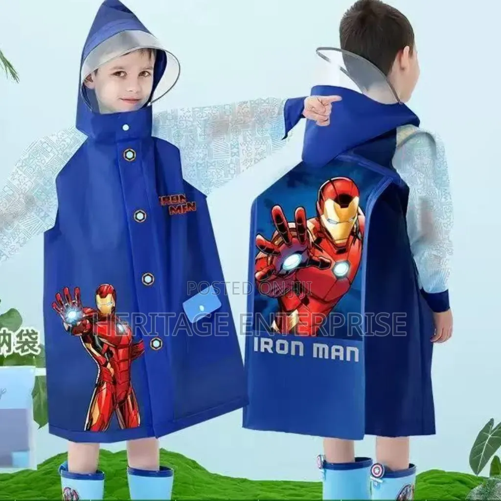 Kids Cartoon Raincoat