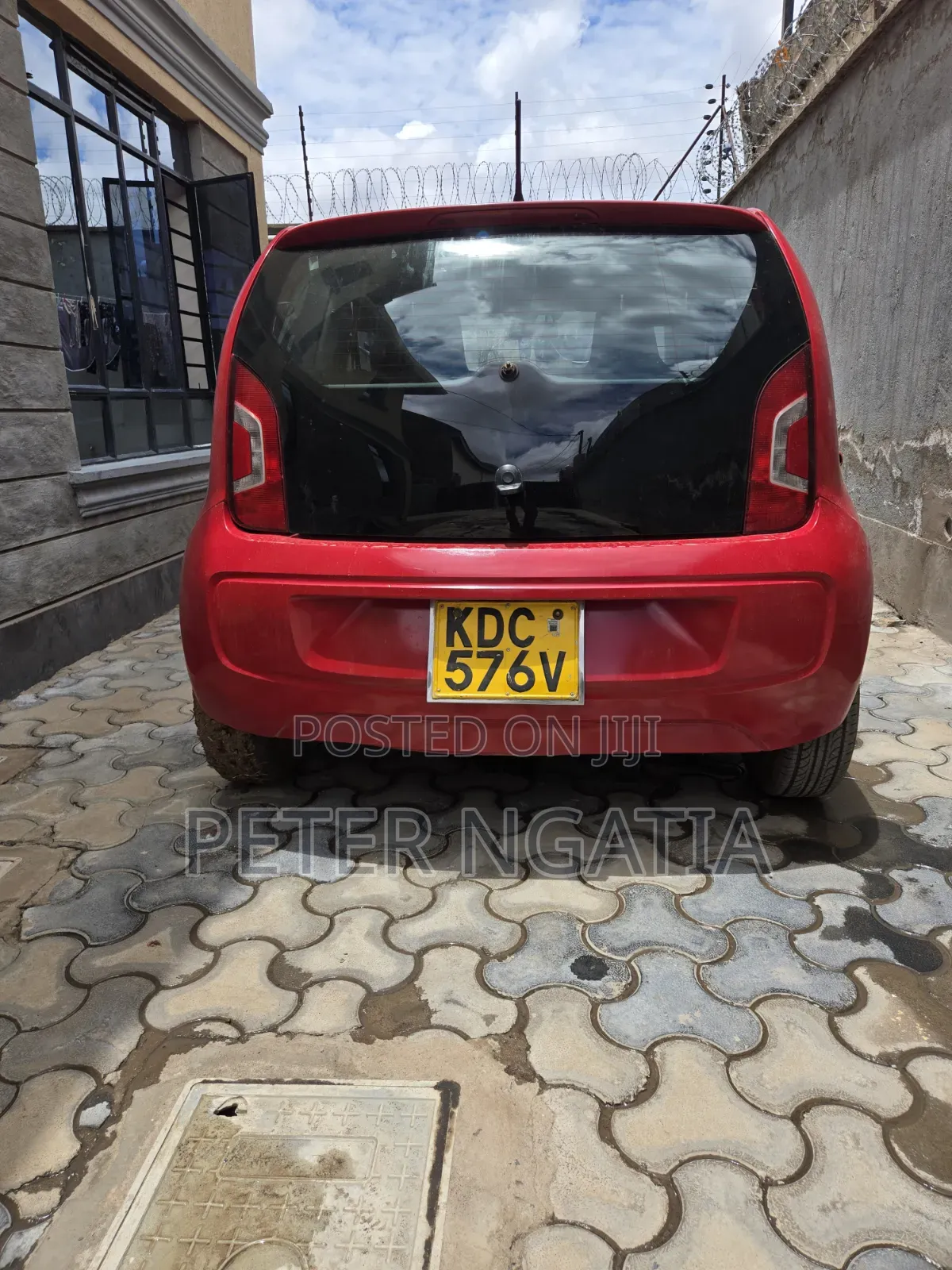 Volkswagen Up 2014 Red