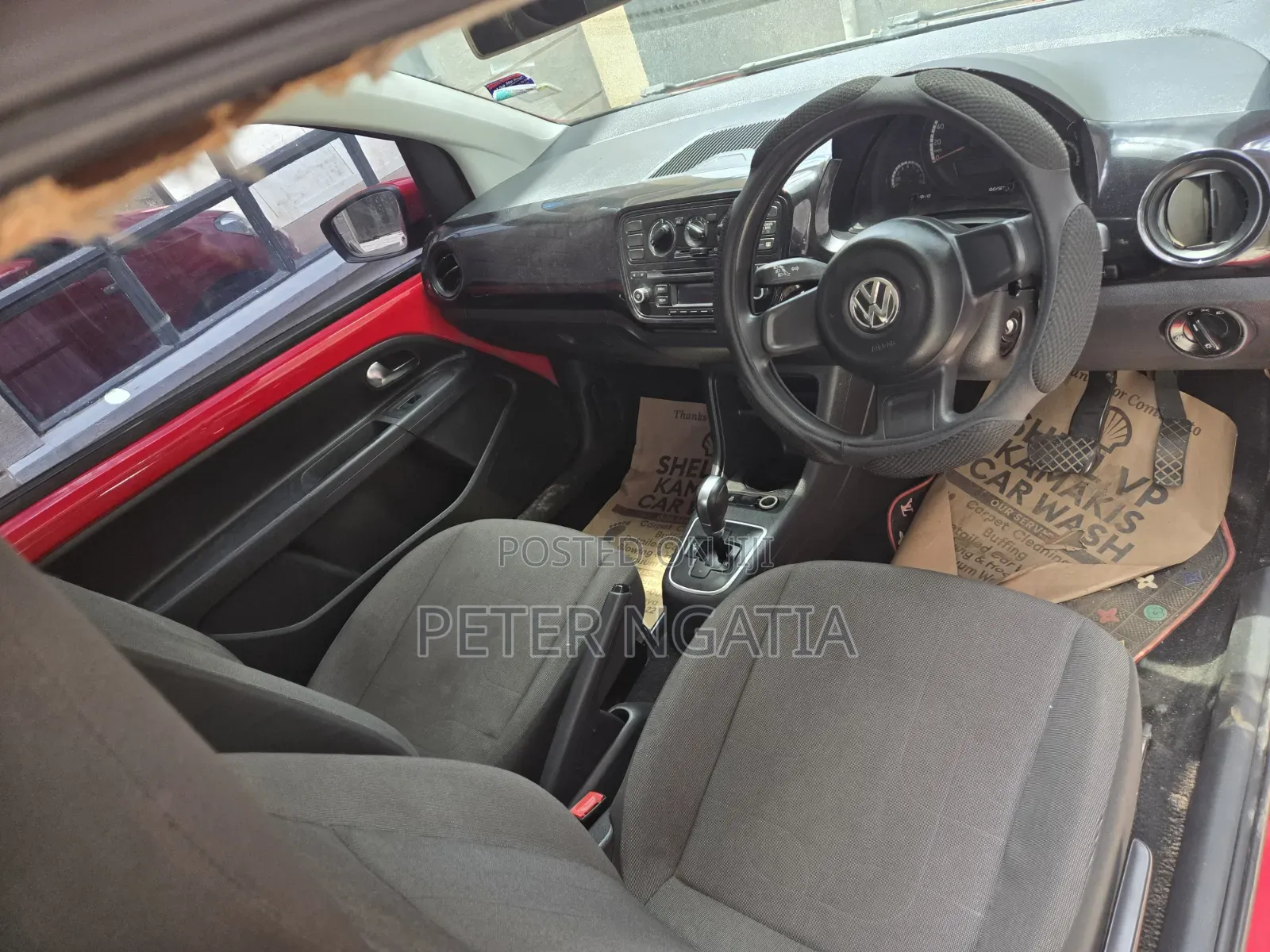 Volkswagen Up 2014 Red