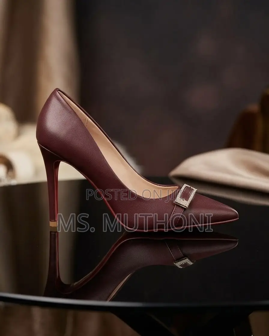 Pointed-Toe Corporate Girls Stiletto Pumps Size 37-41