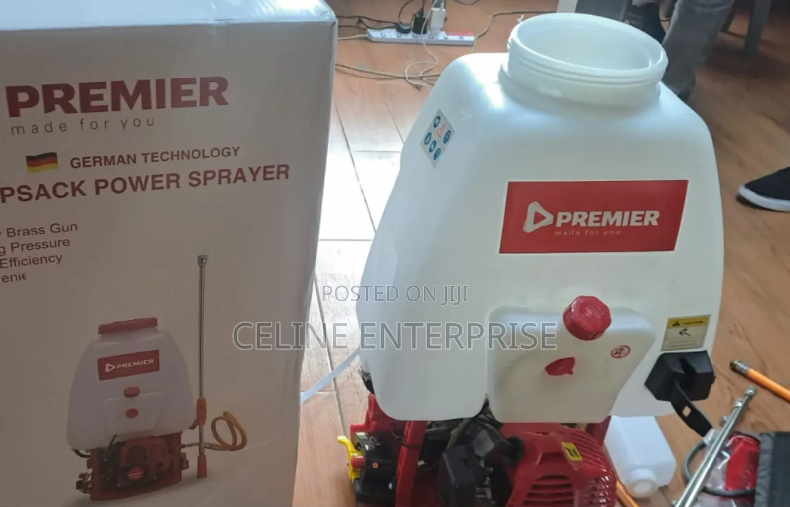 Engine-Operated Backpack Sprayer