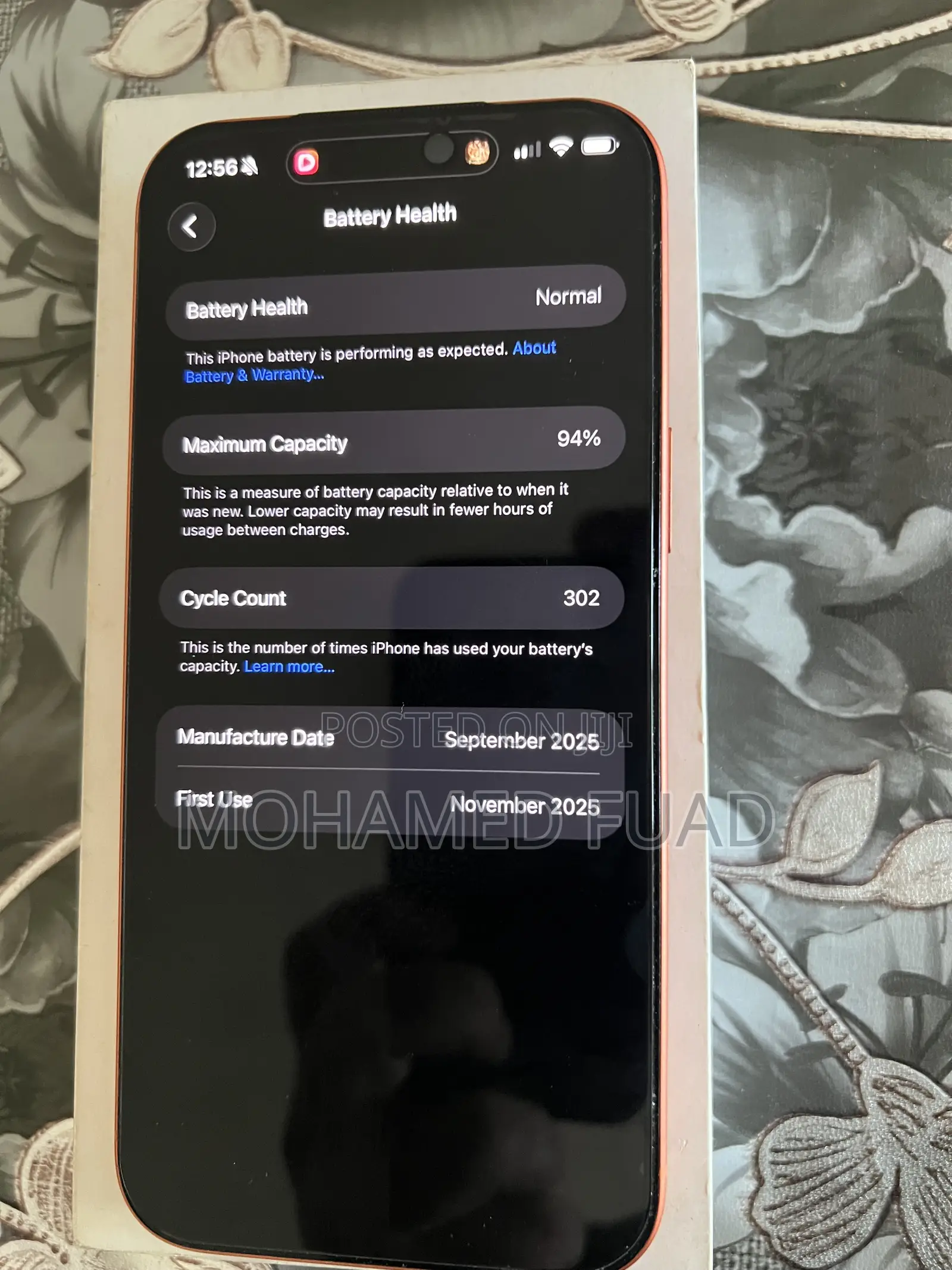 Apple iPhone 17 Pro Max 256 GB Orange