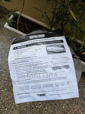 Motor Trend Deluxe SUV/Van Cover – Brand New, Never Used