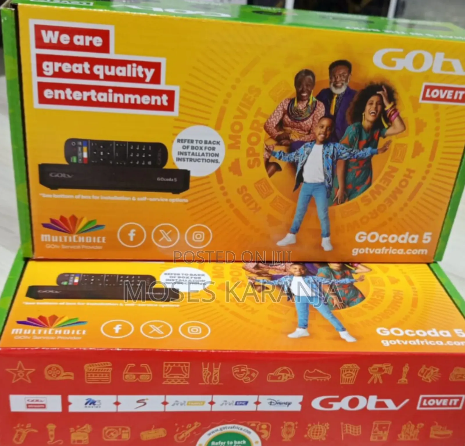 GOtv DVB Digital TV Decoder Set-Top Box