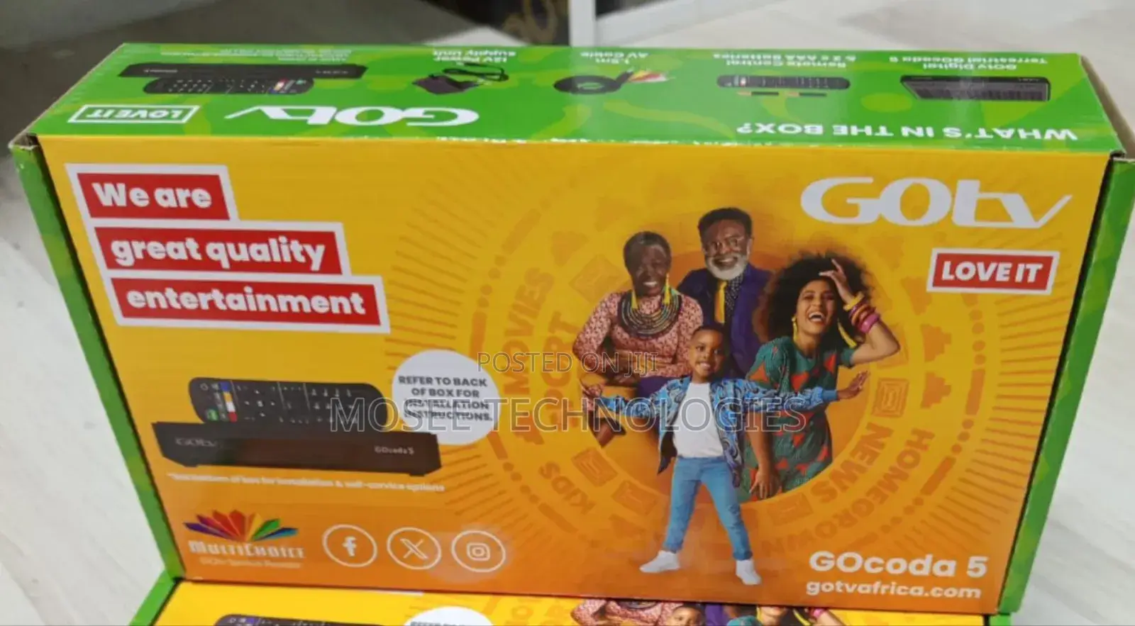 GOtv Digital Television Receiver Decoder