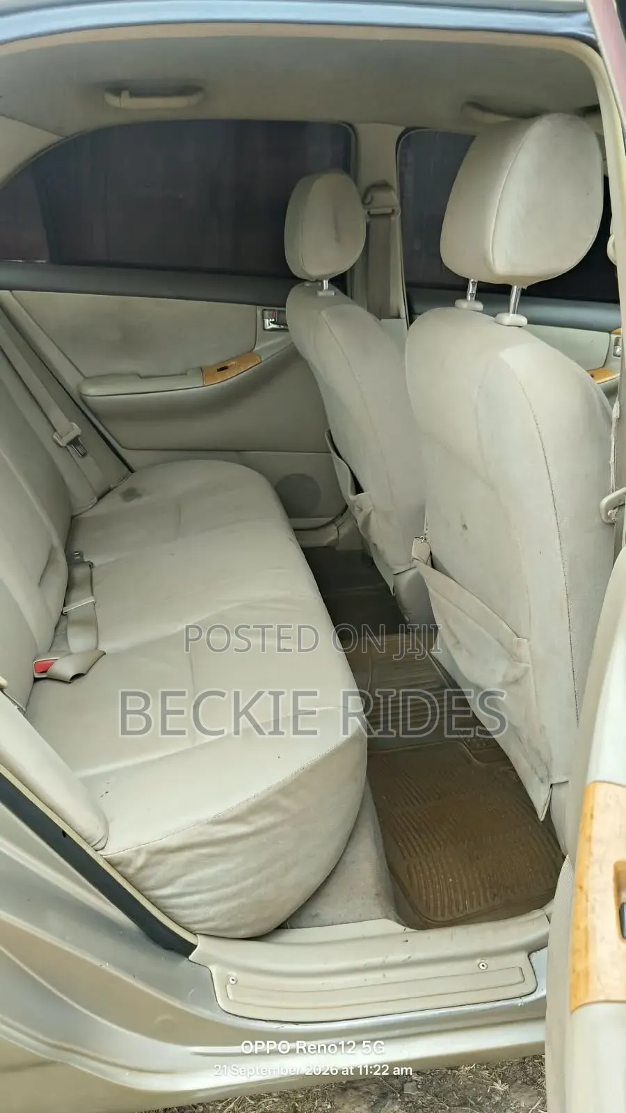 Toyota Corolla 2006 Beige