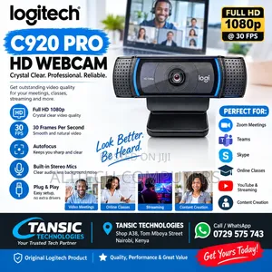 Logitech Webcam Camera C920
