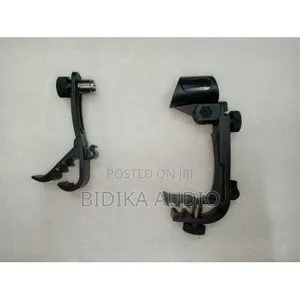 2pcs Clamp Clip on Drum Rim Microphone Mic Mount Holder