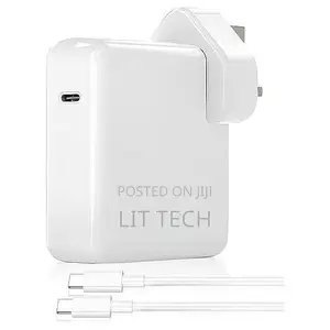 Apple 30W USB-C Power Adapter Block and a Single USB-C Port