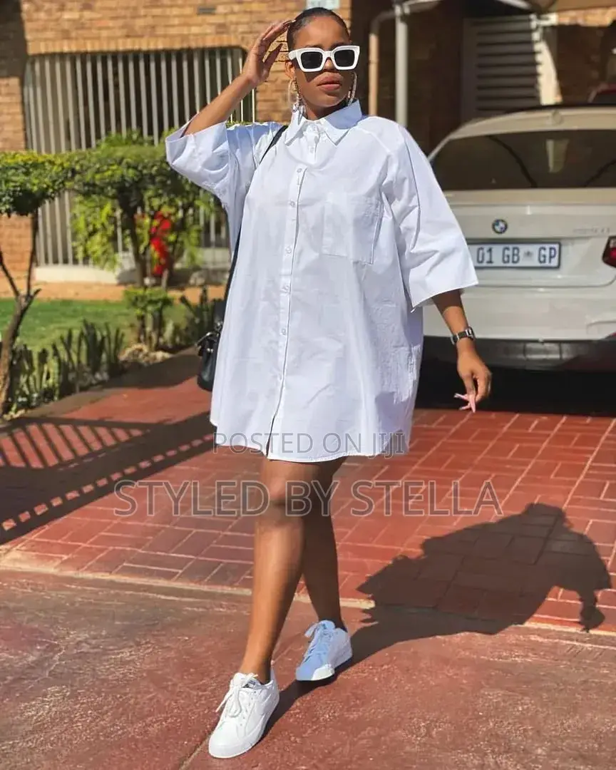 White Tshirt Dress.