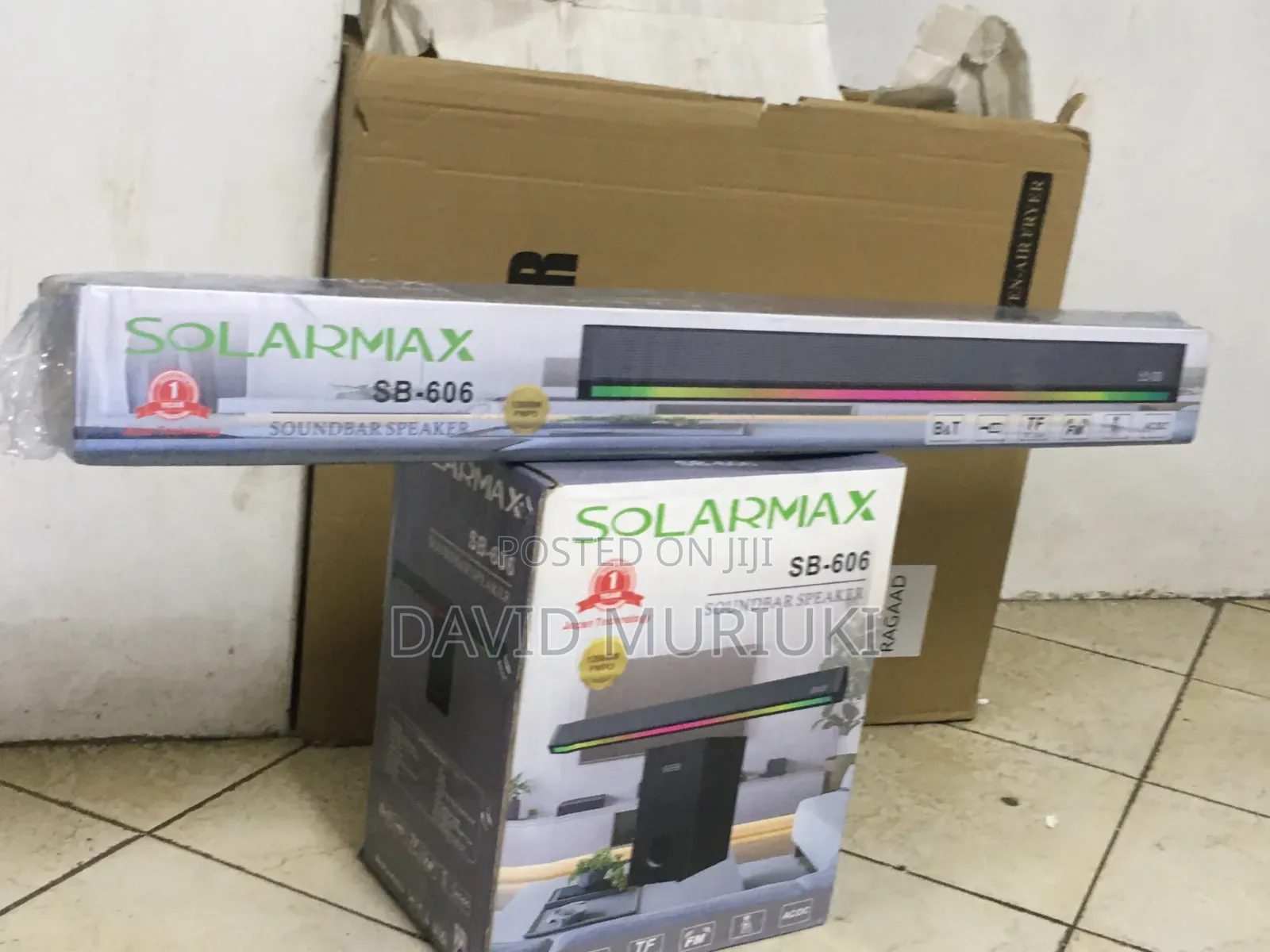 Solarmax SB-606 2.1CH Bluetooth Soundbar Speaker