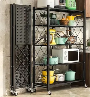 5-Tier Collapsible Kitchen Rack - Sn