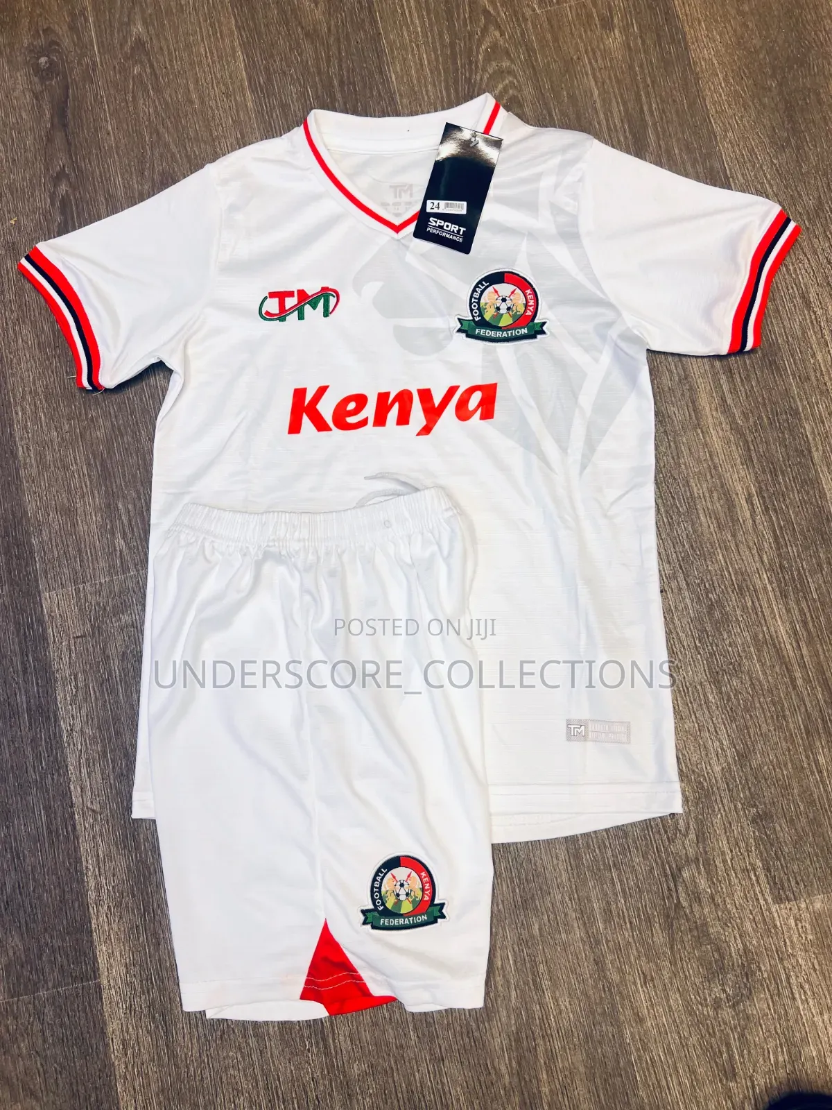 Children Kenyan Jersey Set