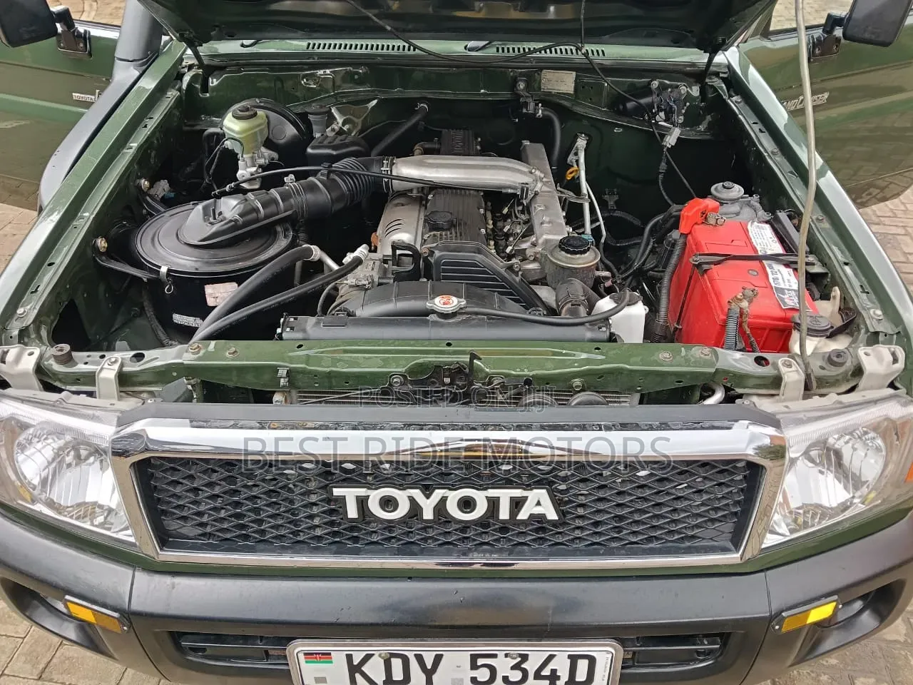 Toyota Land Cruiser 79 Series 2017 Green