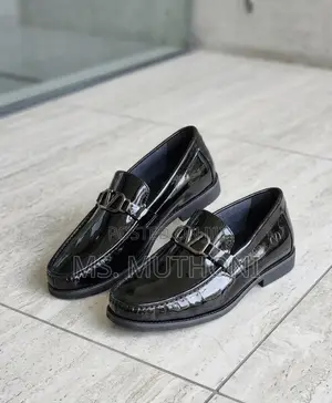 Valentino Garavani VLogo Patent Leather Loafer Size 39-45