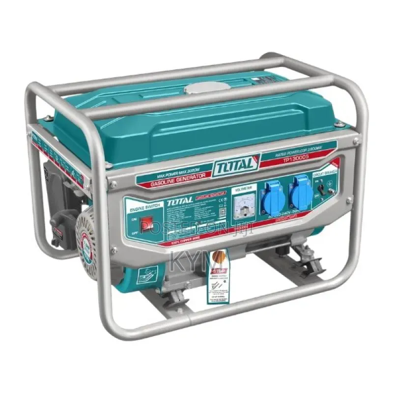 Total 3.0kW Portable Petrol Generator TP130005
