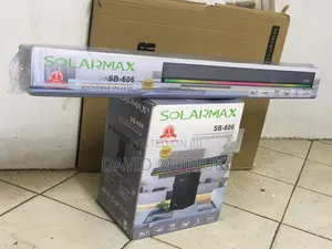 Solarmax SB-606 Soundbar With Subwoofer – Bluetooth/USB/Fm.