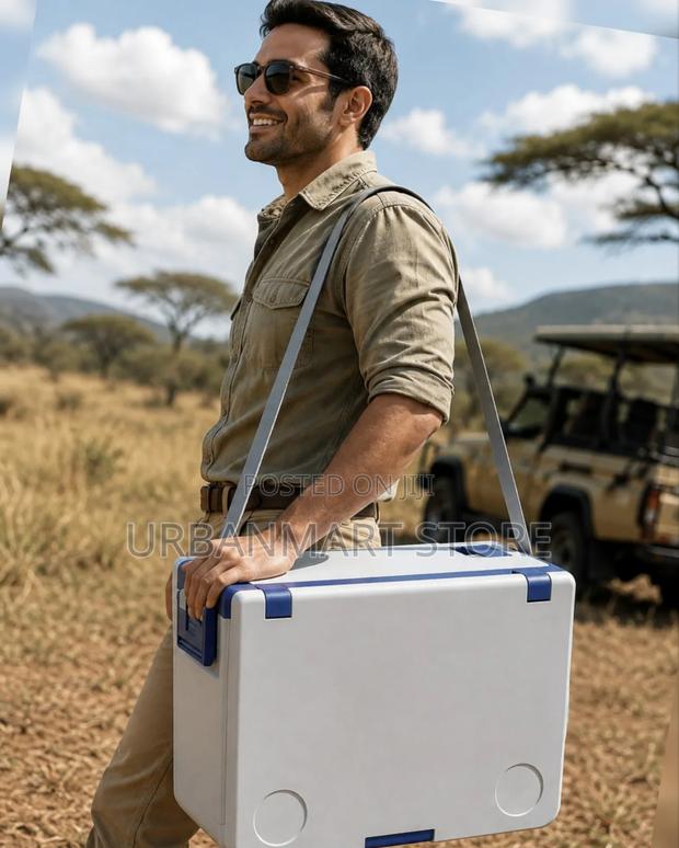 Convertible Cooler Box Camping Table - thumbnail 2