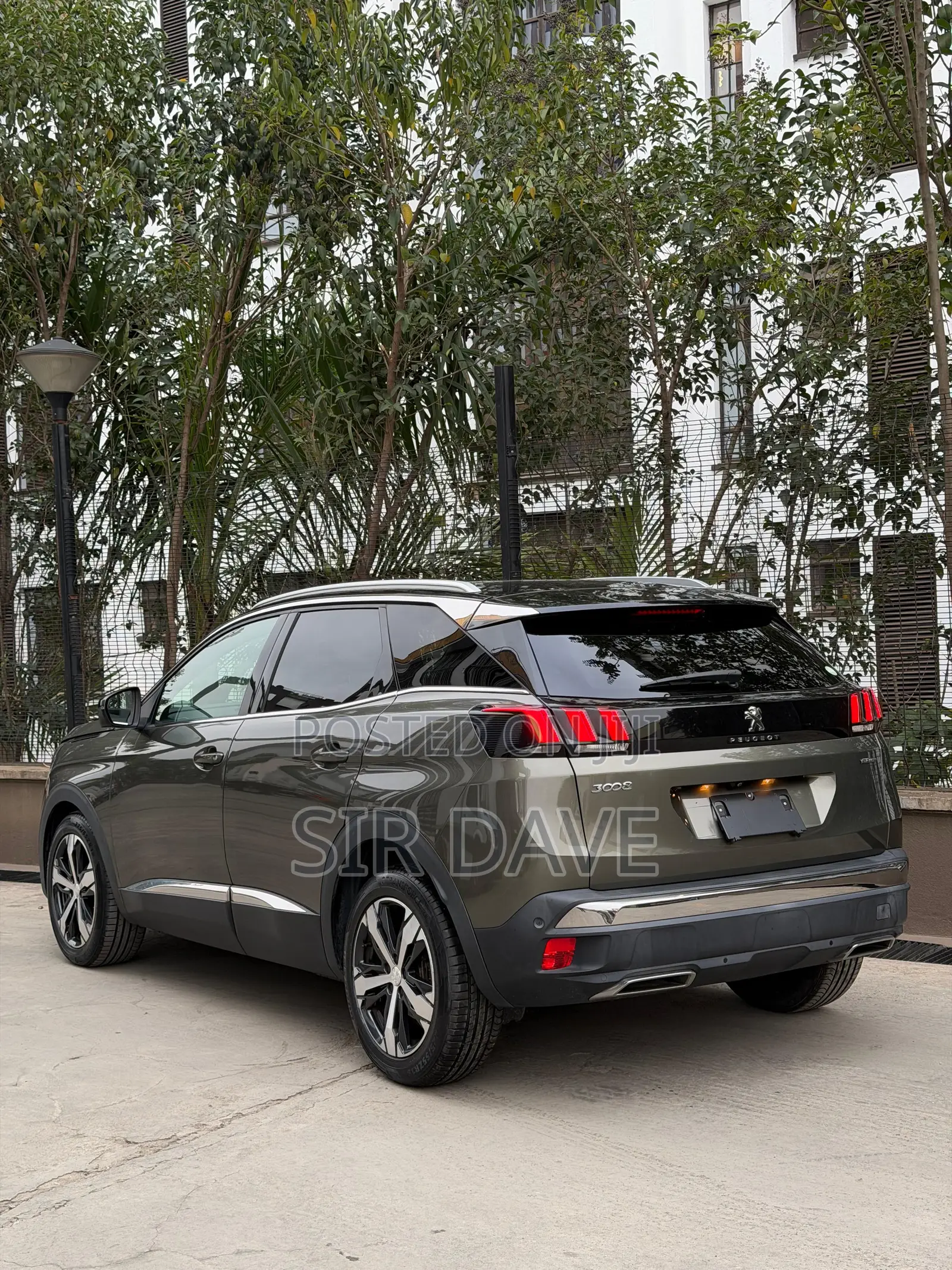 Peugeot 3008 2019 Green