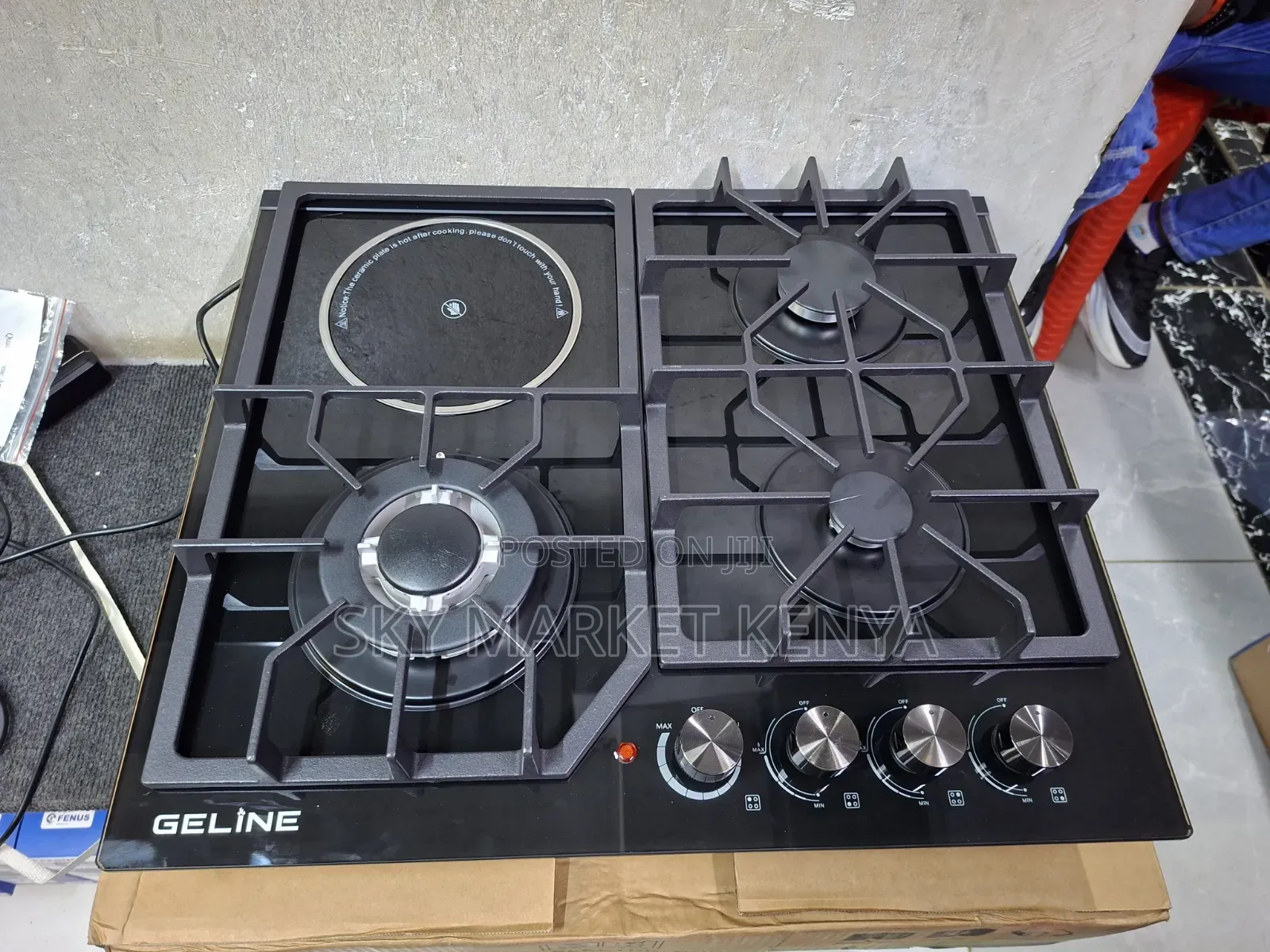 Geline 60cm Hob 3G+1E