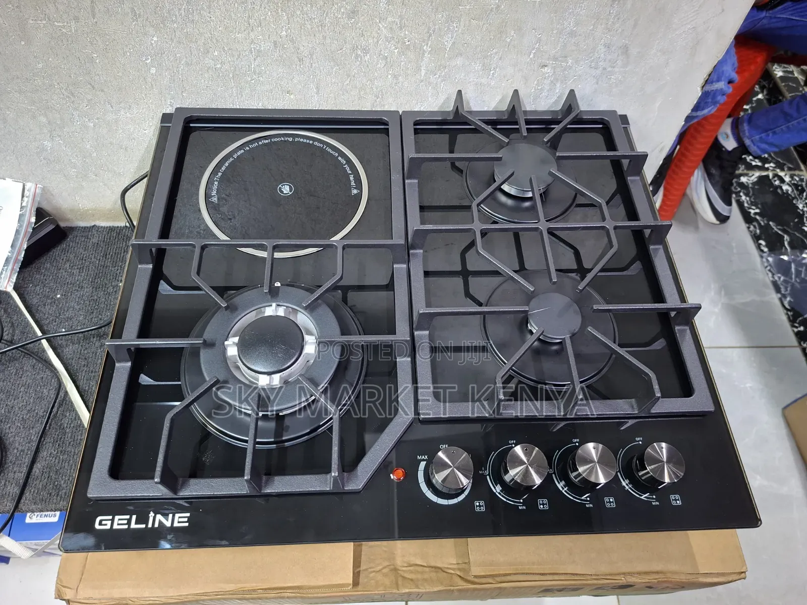Geline 60cm Hob 3G+1E