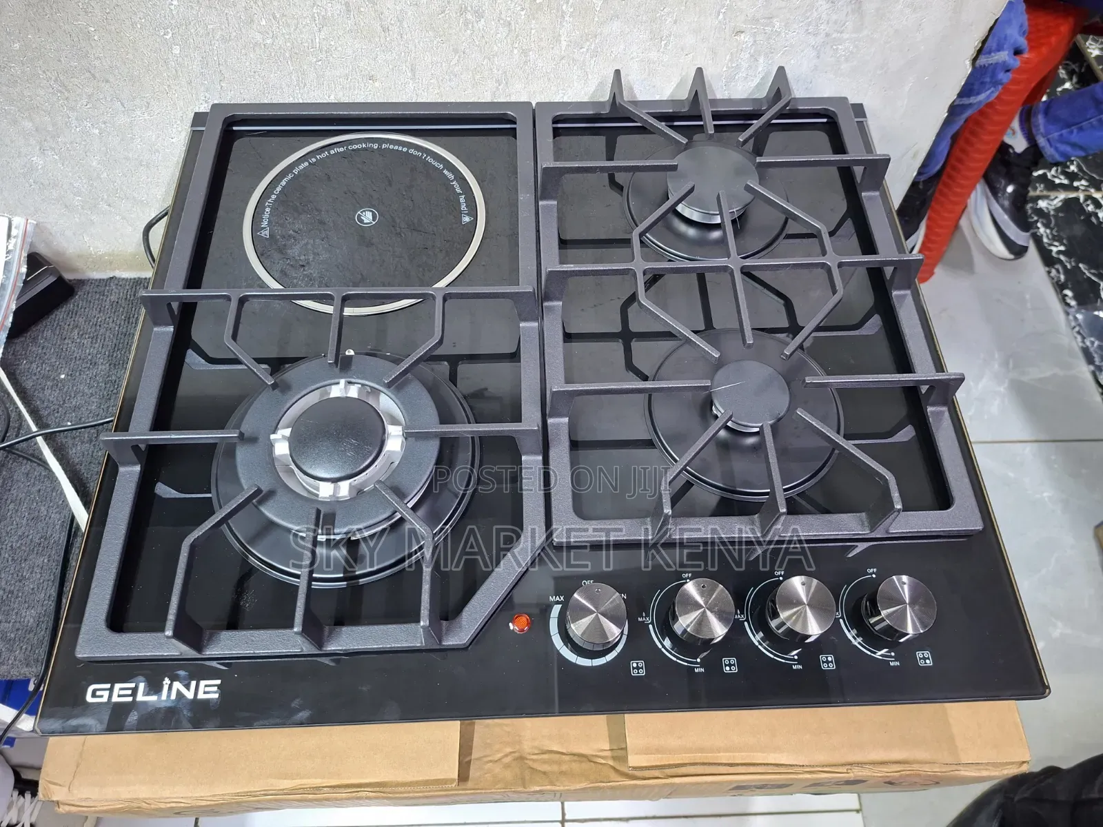 Geline 60cm Hob 3G+1E