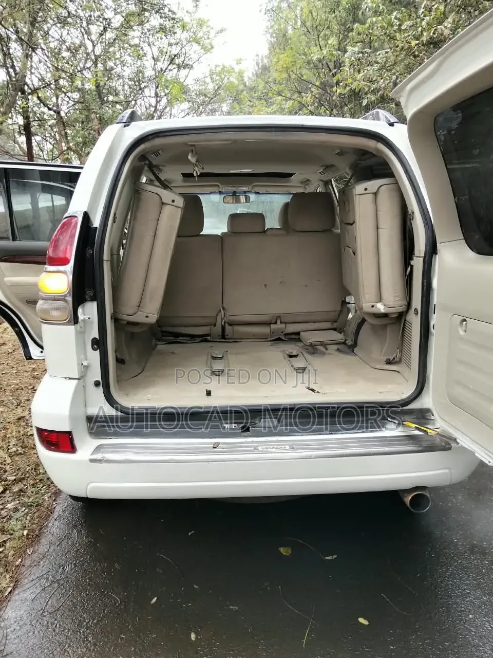 Toyota Land Cruiser Prado 2007 White