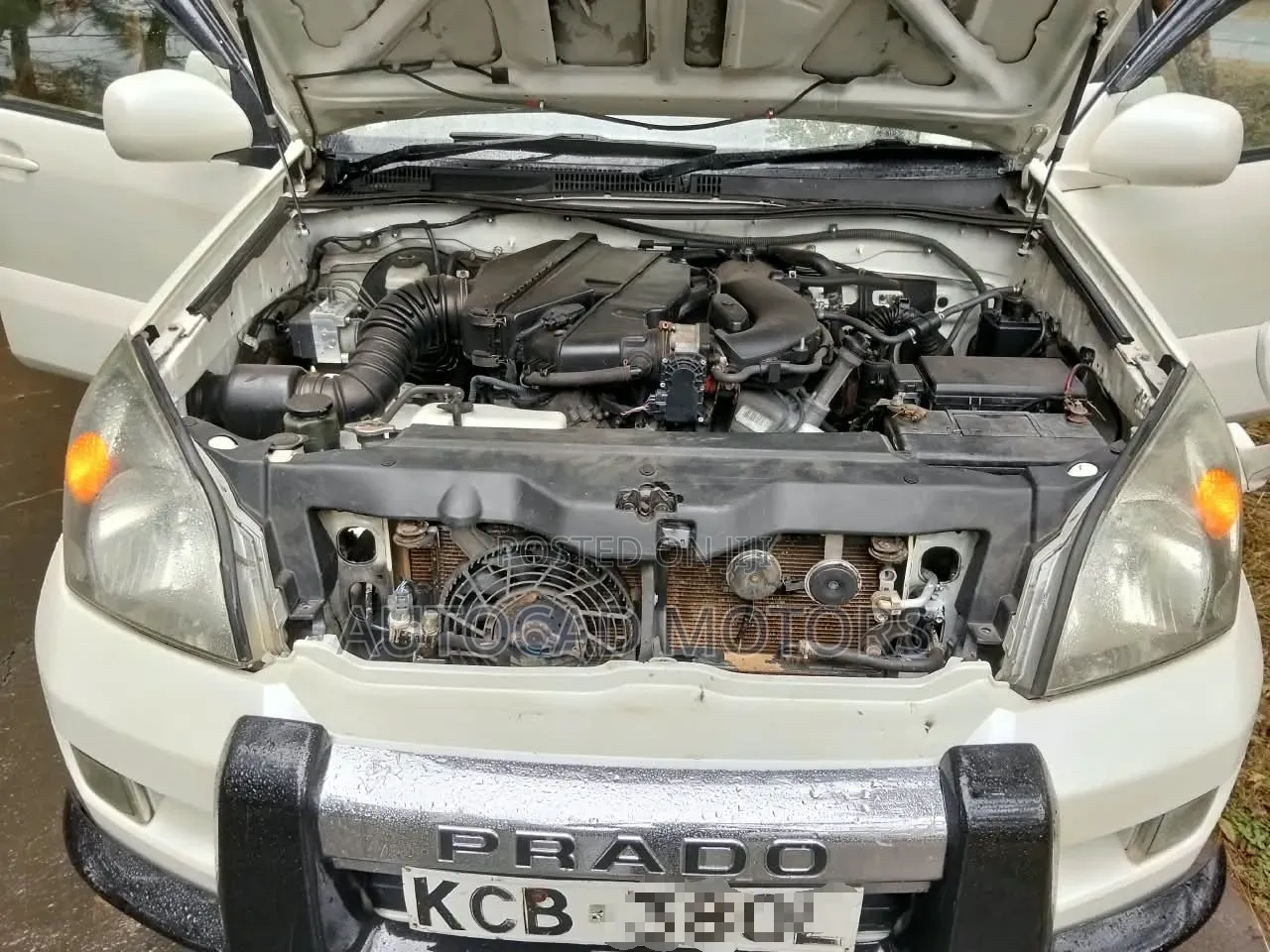 Toyota Land Cruiser Prado 2007 White