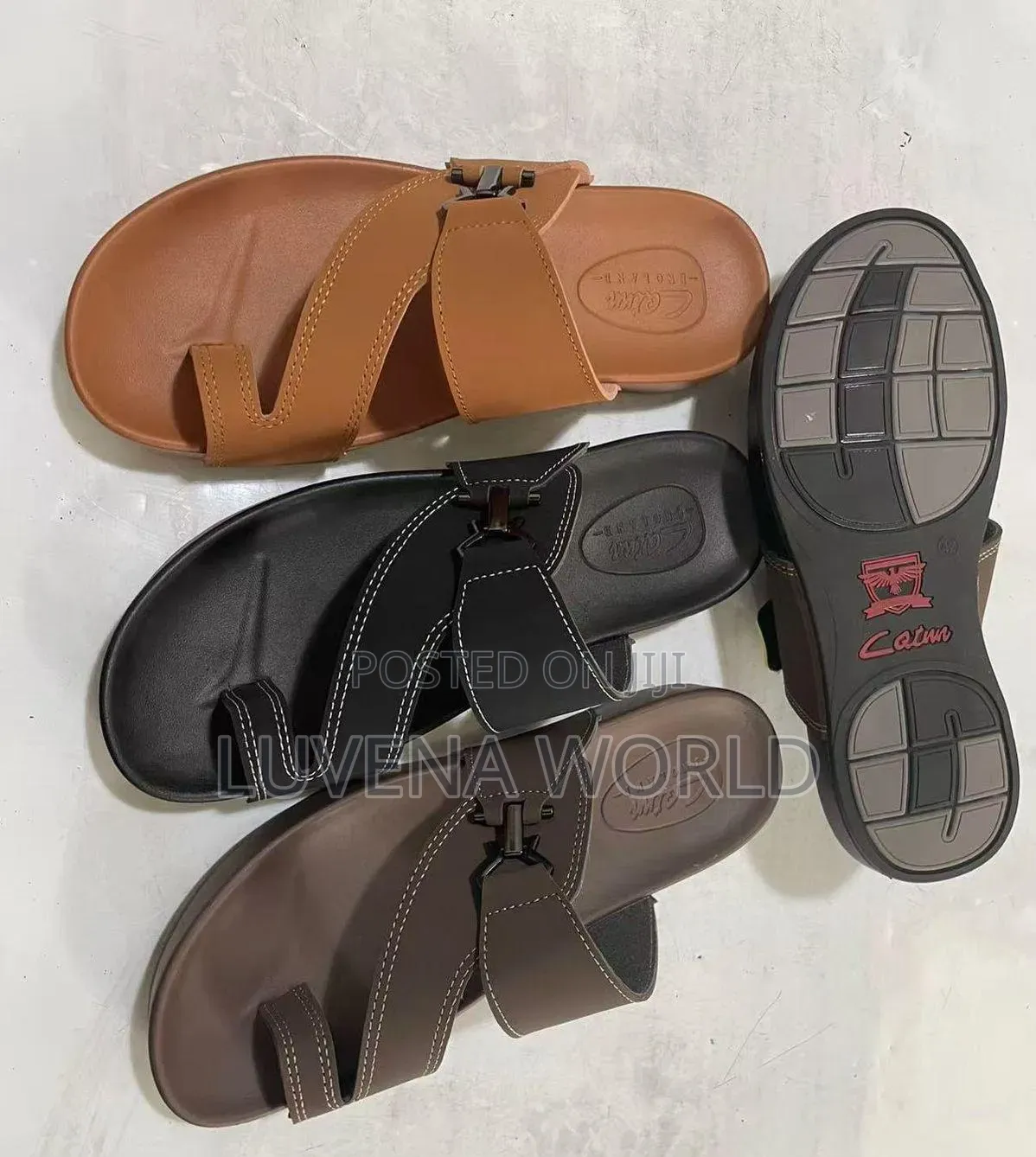 Men Carry Open Shoes
