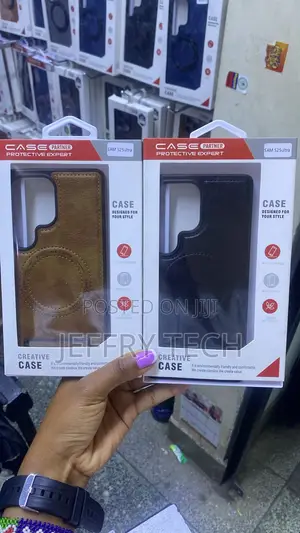 Case Partner Leather MagSafe Cases for the Samsung Galaxy S25 Ultra,