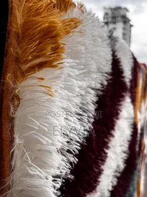 Multicolored Fluffy Carpet