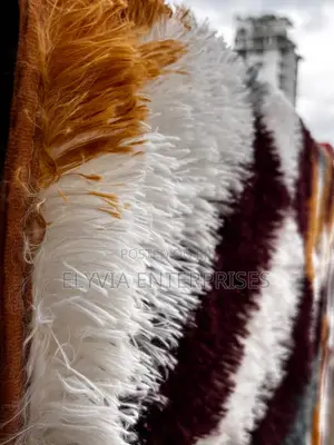 Multicolored Fluffy Carpet