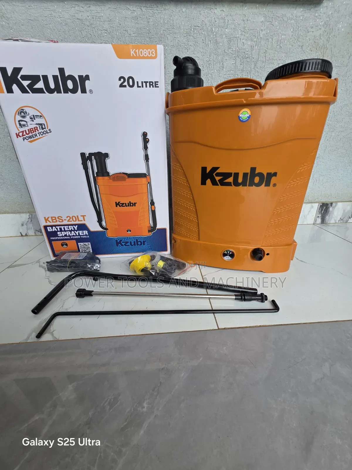 Kzubr Powered Knapsack Sprayer / Cordless Sprayer