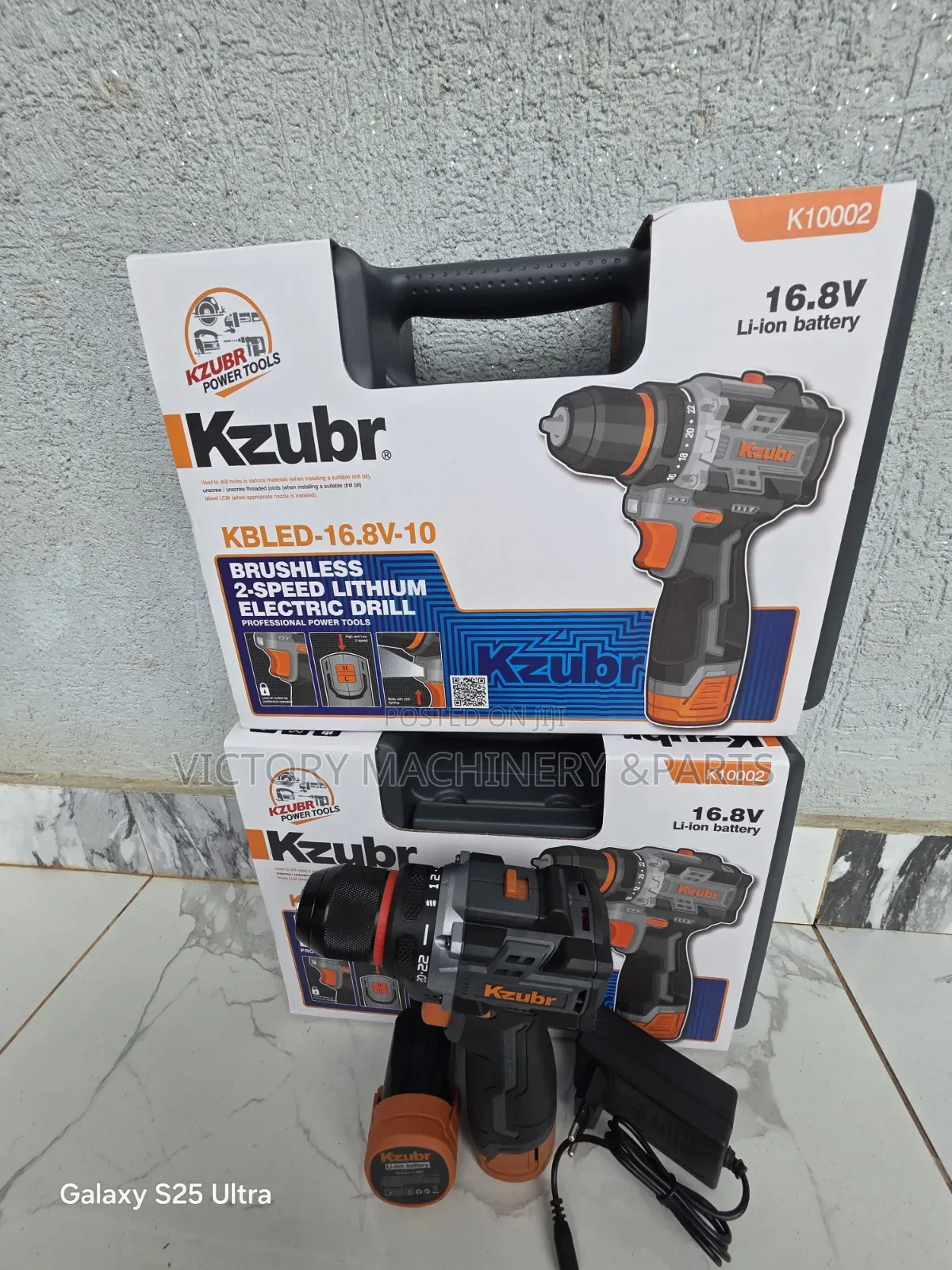 Kzubr 16.8v Cordless Drill