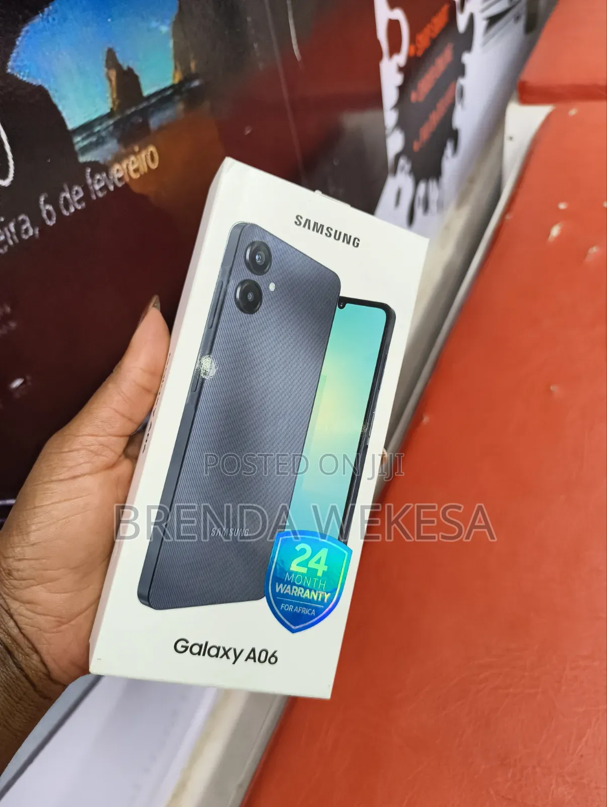 New Samsung Galaxy A06 128 GB Black