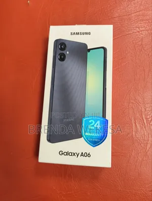 New Samsung Galaxy A06 128 GB Black