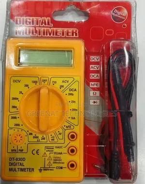 Digital Multimeter DC AC Voltage Current Diode hFE Continuity Tester