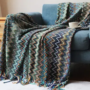 Jacquard Knitted Blankets/Shawl
