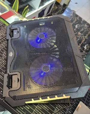 S900 Gaming Laptop Cooler Pad – RGB Breathing LEDs, Dual Fans