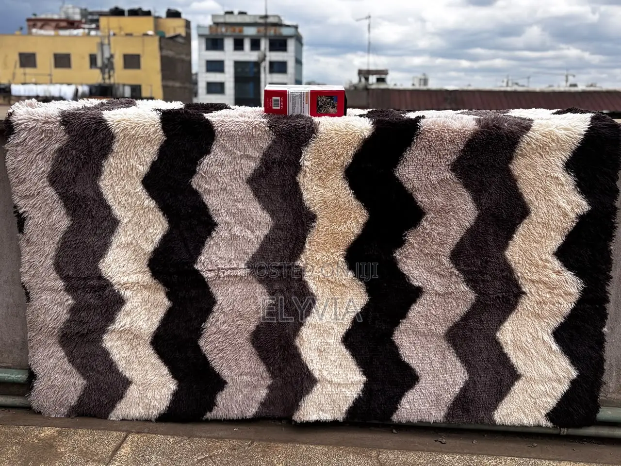 Chevron Fluffy Carpet