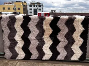 Chevron Fluffy Carpet