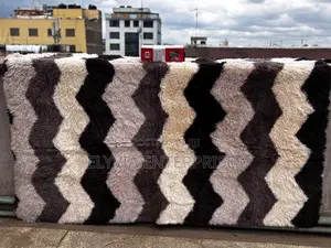 Chevron Fluffy Carpet