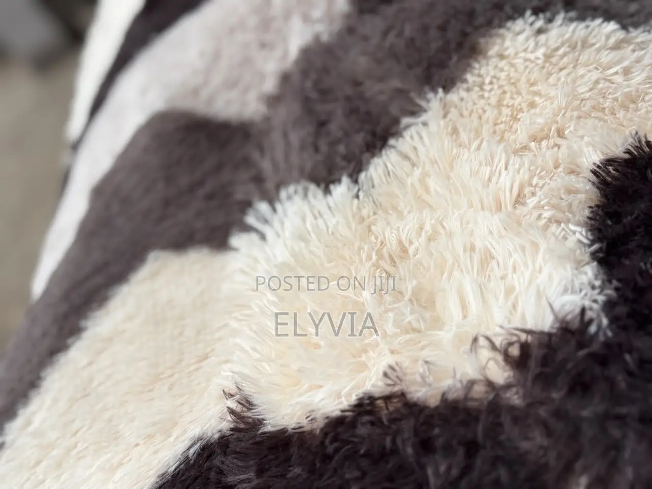 Chevron Fluffy Carpet