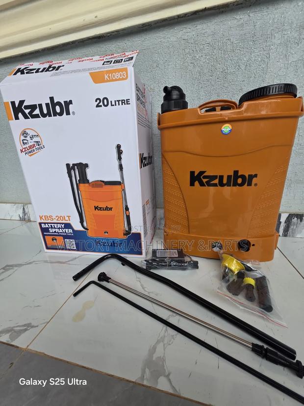 KZUBR 20L Cordless Knapsack Sprayer – 2-in-1
