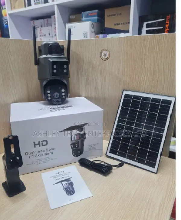 UBox 4G 4MP Dual Lens PTZ CCTV Camera – High Performance