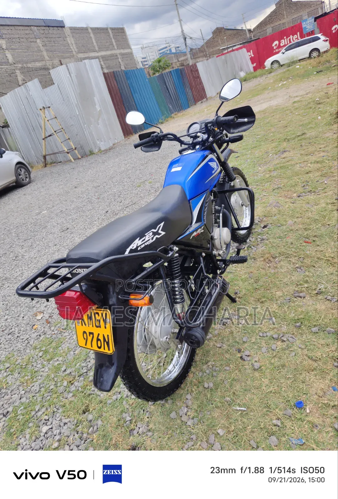 Honda CBR 2026 Blue