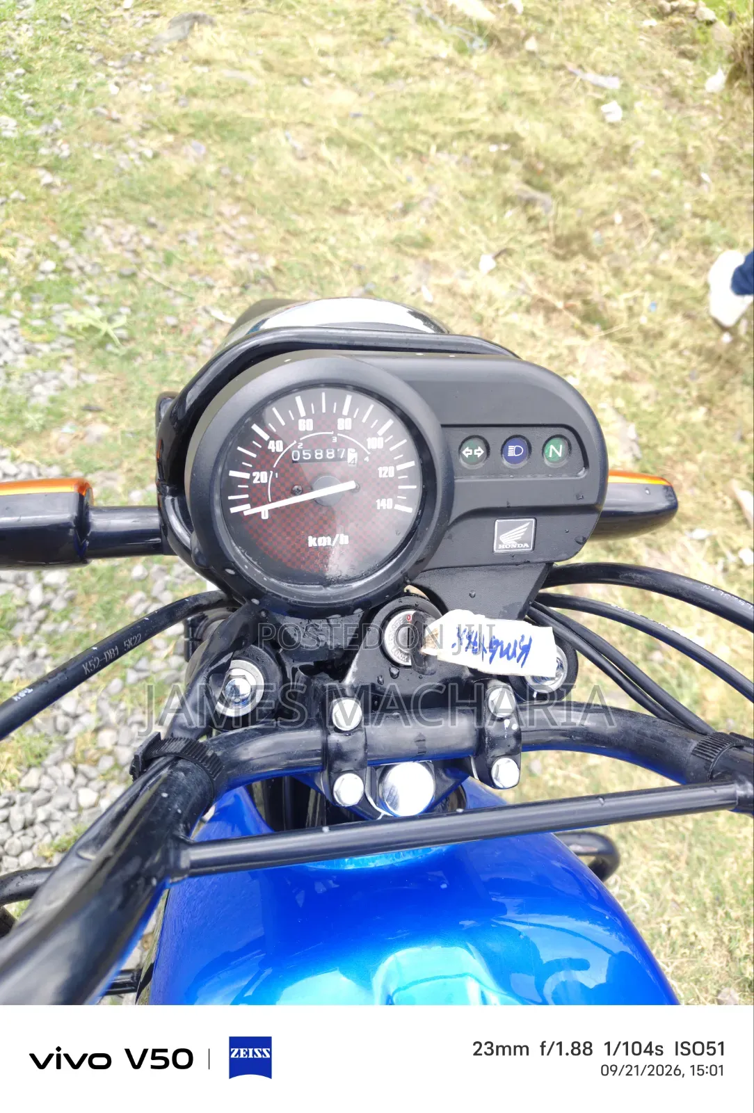 Honda CBR 2026 Blue