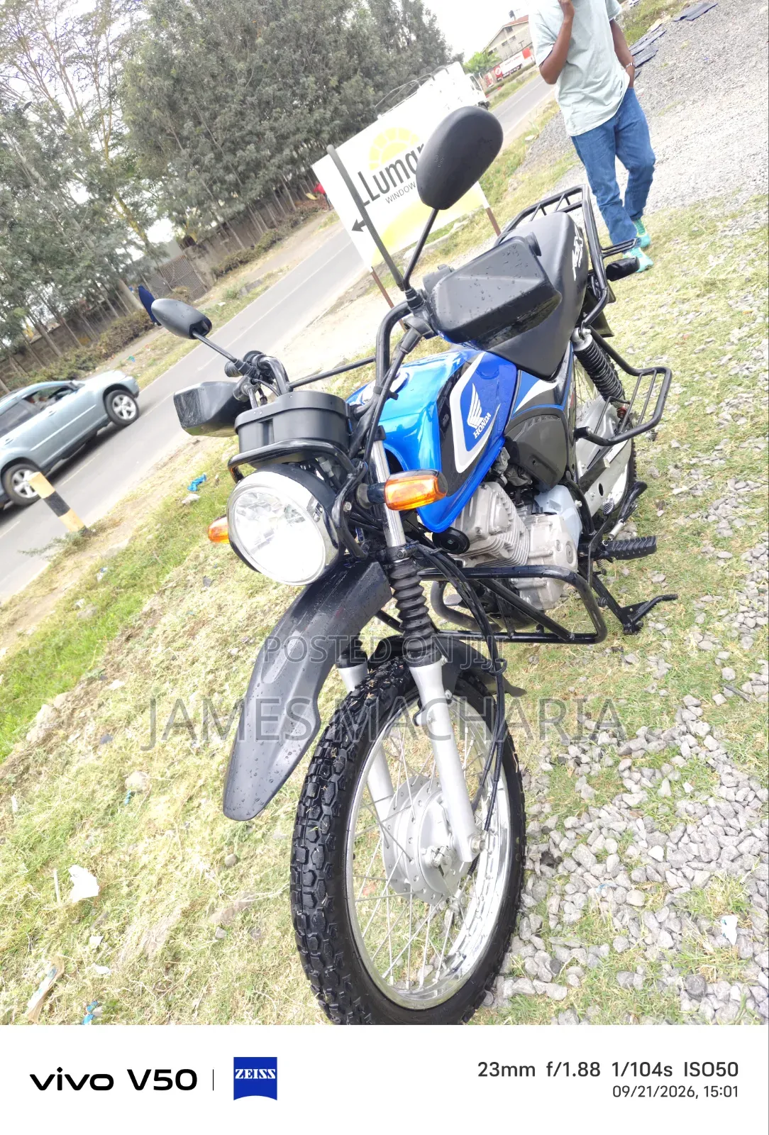 Honda CBR 2026 Blue