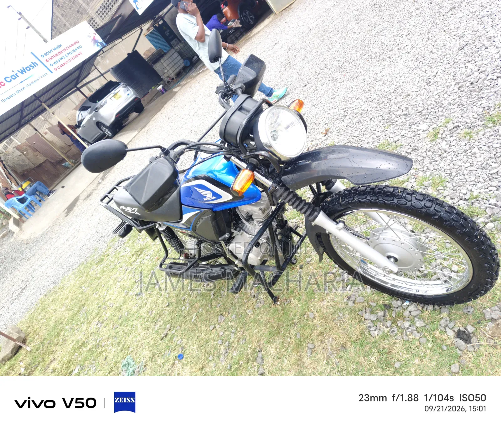 Honda CBR 2026 Blue